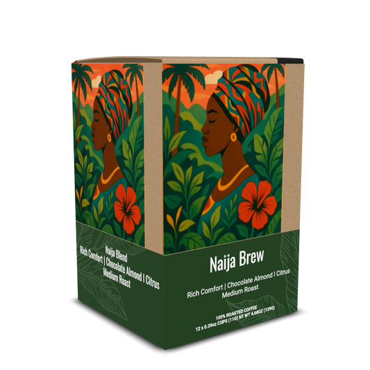 Naija Brew - Comforting Balanced Coffee (12 ct pods)